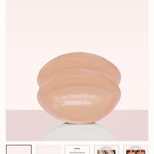 BOOMBA Women's Nude Bra Inserts